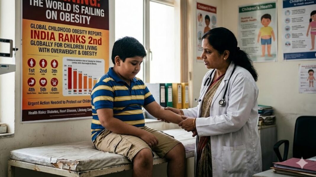 41 million Indian children overweight as India ranks two globally in childhood Obesity