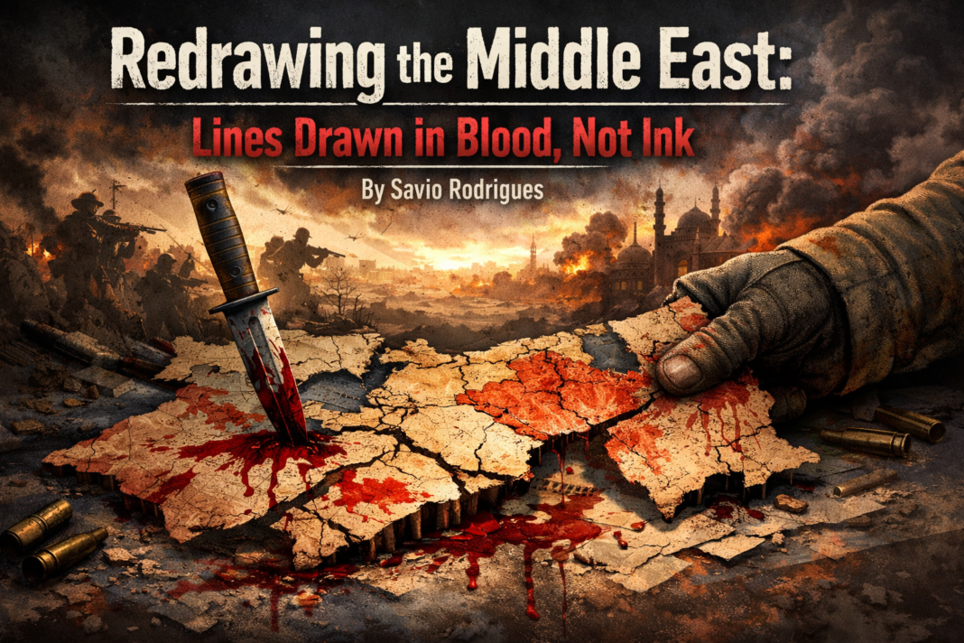 Redrawing the Middle East: Lines Drawn in Blood, Not Ink
