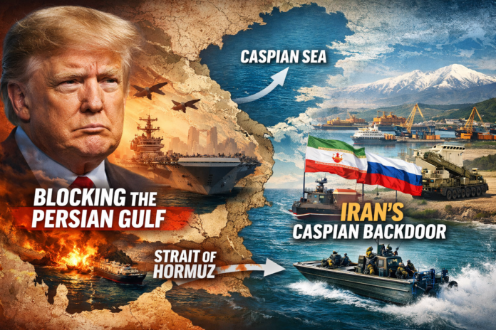Trump Can Block the Persia. Gulf But the Caspian Sea Is Iran’s Backdoor