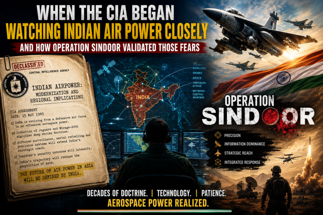 When the CIA Began Watching Indian Air Power Closely – And How Operation Sindoor Validated Those Fears