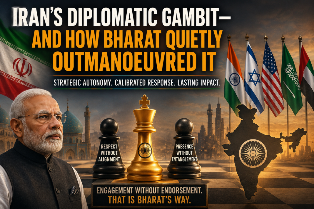 Iran's Diplomatic Gambit—and How Bharat Quietly Outmanoeuvred It