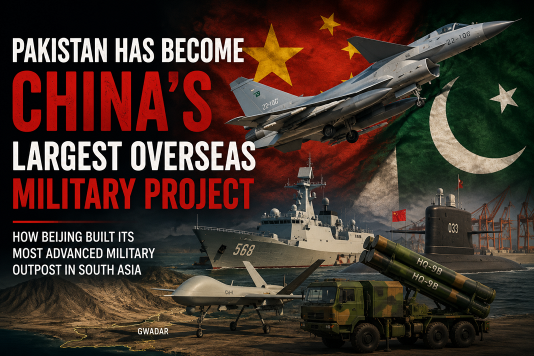 Pakistan Has Become China’s Largest Overseas Military Project.