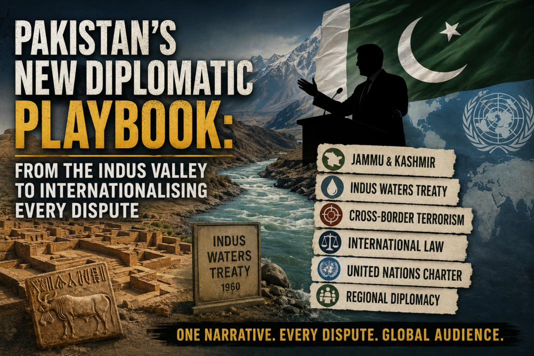 Pakistan’s New Diplomatic Playbook: From the Indus Valley to Internationalising Every Dispute