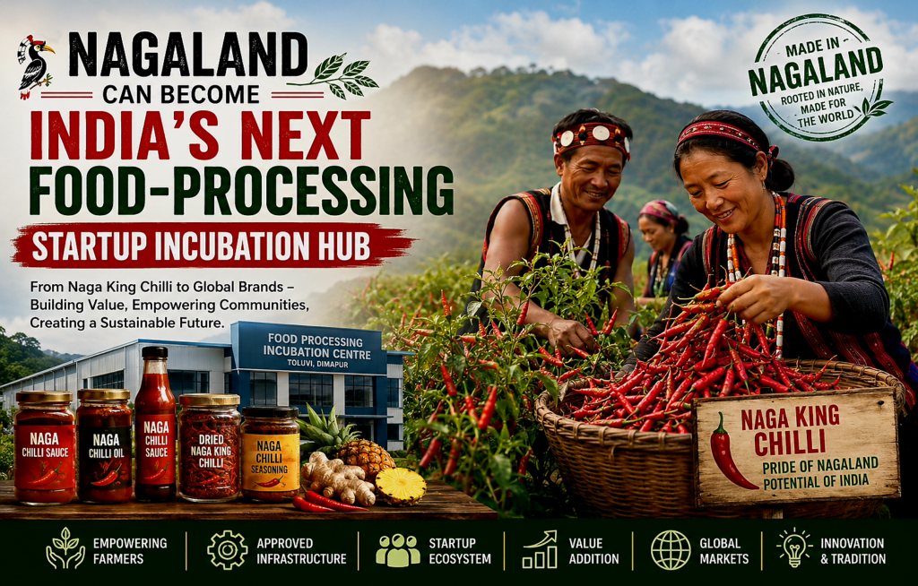 Nagaland Set to Blossom as India's Next Food Processing and Startup Hotspot