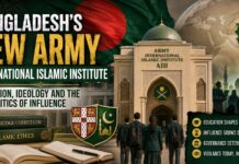 Bangladesh’s New Army International Islamic Institute: Education, Ideology and the Geopolitics of Influence Bangladesh Army International Islamic Institute illustrating military education, Islamic values, governance, and geopolitical influence in South Asia