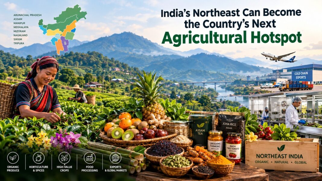 India’s Northeast Can Become the Country’s Next Agricultural Hotspot India’s Northeast Can Become the Country’s Next Agricultural Hotspot