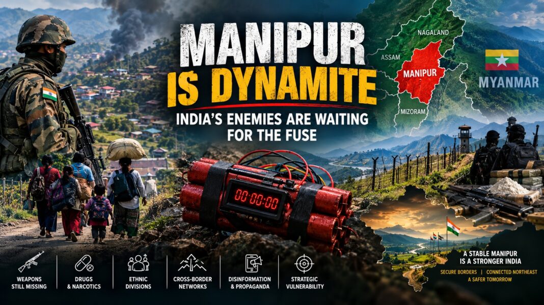 Manipur Is Dynamite- India’s Enemies Are Waiting for the Fuse