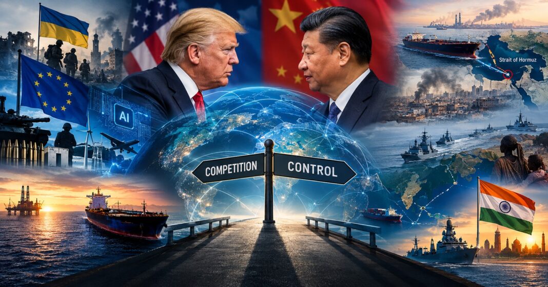 The World competition guardrails illustration