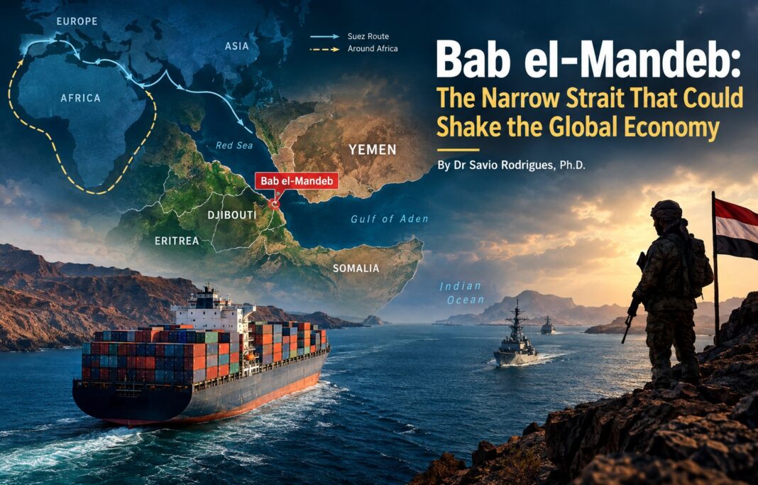 Bab el-Mandeb: The Narrow Strait That Could Shake the Global Economy Bab el-Mandeb: The Narrow Strait That Could Shake the Global Economy