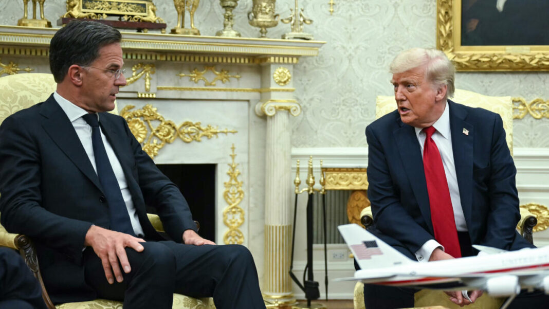 Trump threatens Russia with tariffs while unveiling Ukraine weapons plan